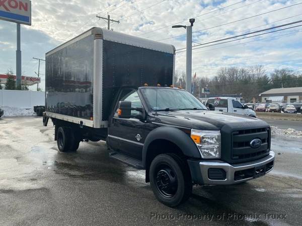 2014 Ford F-550 F550 F 550 DIESEL 14FT BOX TRUCK liftgate - cars for sale in south amboy, NJ – photo 3