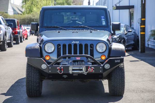 2008 Jeep Wrangler Unlimited Rubicon suv Steel Blue Metallic - cars for sale in Sacramento, NV – photo 2