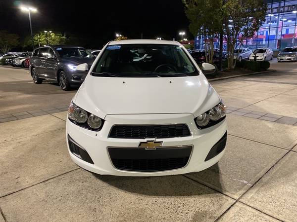 2016 Chevy Chevrolet Sonic LT hatchback Summit White - cars & trucks... for sale in Raleigh, NC – photo 4
