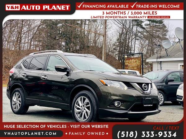 350/mo - 2014 Nissan Rogue SL AWDCrossover - - by for sale in West Sand Lake, NY – photo 8