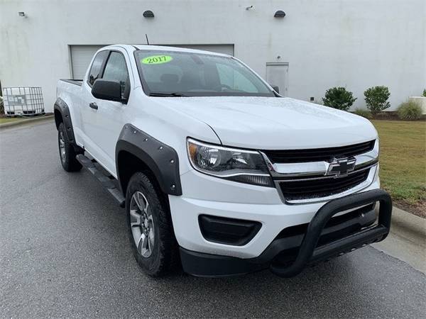 2017 Chevy Chevrolet Colorado LS pickup White for sale in Goldsboro, NC – photo 3