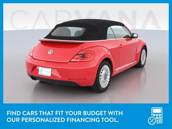 2015 VW Volkswagen Beetle 1 8T Convertible 2D Convertible Red for sale in Riverdale, IL – photo 8