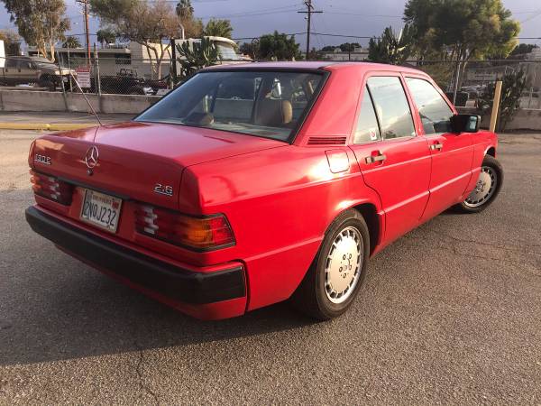 1989 MERCEDES BENZ 190E - cars & trucks - by owner - vehicle... for sale in Pasadena, CA – photo 8