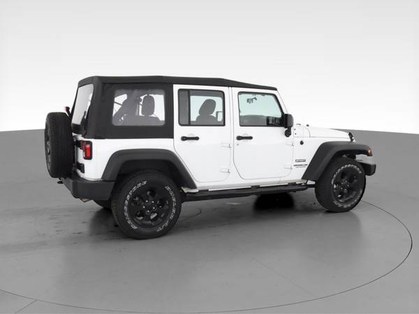 2017 Jeep Wrangler Unlimited Sport SUV 4D suv White - FINANCE ONLINE... for sale in Louisville, KY – photo 12