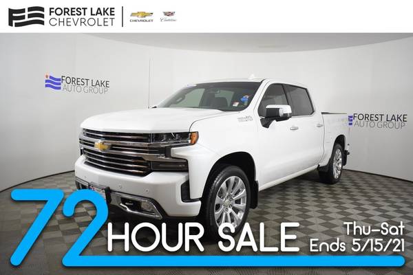 2019 Chevrolet Silverado 1500 4x4 4WD Chevy Truck High Country Crew for sale in Forest Lake, MN – photo 3