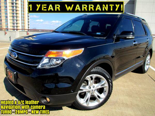 (1 YEAR WARRANTY) Ford EXPLORER - NAVI camera / (1 OWNER!) A/C LEATHER for sale in Springfield, MO
