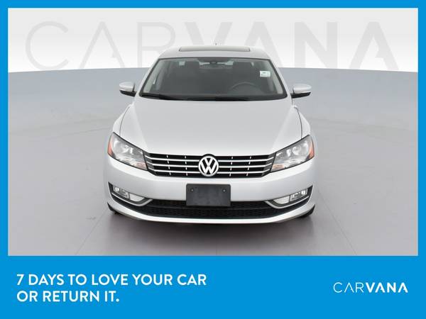 2014 VW Volkswagen Passat TDI SEL Premium Sedan 4D sedan Silver for sale in San Antonio, TX – photo 13