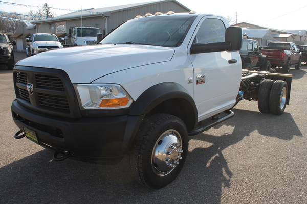 2012 RAM 5500HD REGULAR CAB CHASSIS DUALLY 6.7 CUMMINS DIESEL 4X4... for sale in WINDOM, ND – photo 8