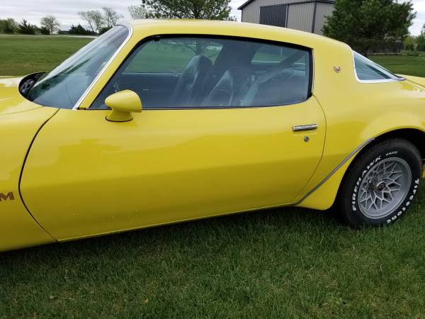 1977 Trans Am WS4 with W72 perfomance package - - by for sale in Cortland, NE – photo 3