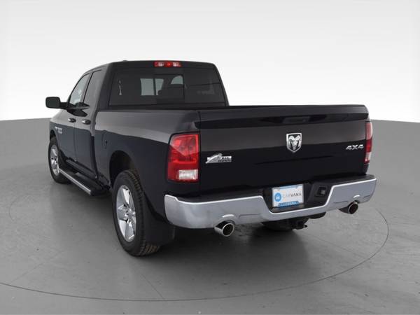 2013 Ram 1500 Quad Cab Big Horn Pickup 4D 6 1/3 ft pickup Black - -... for sale in Richmond, IN – photo 8