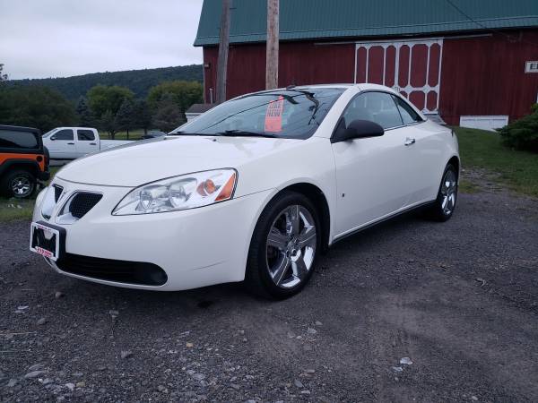 2008 Pontiac G6 GT Hard Top Convertible - cars & trucks - by dealer... for sale in Moravia, NY