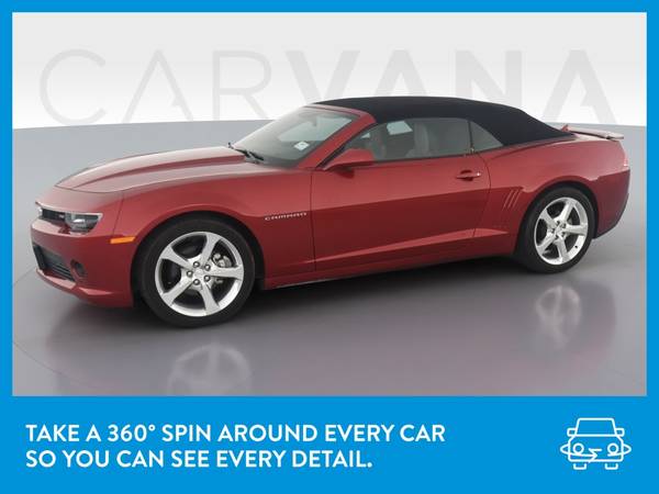 2014 Chevy Chevrolet Camaro LT Convertible 2D Convertible Red for sale in San Bruno, CA – photo 3