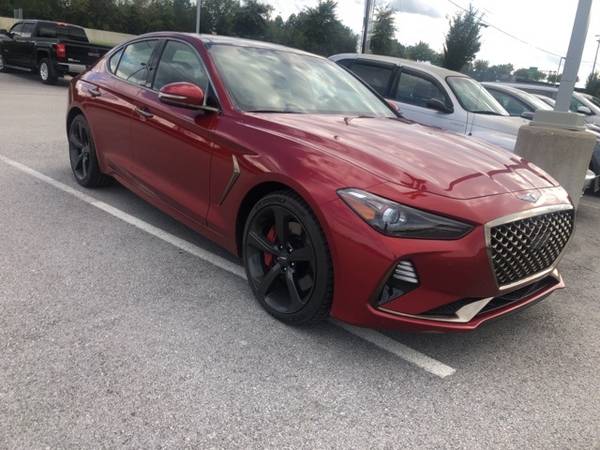 2019 Genesis G70 3.3T Dynamic sedan Havana Red for sale in Fayetteville, AR – photo 3