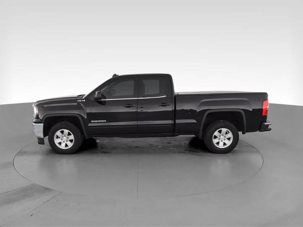 2018 GMC Sierra 1500 Double Cab SLE Pickup 4D 6 1/2 ft pickup Black... for sale in Green Bay, WI – photo 5
