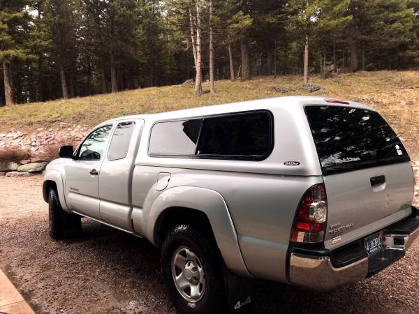 2009 Toyota Tacoma Access Cab with new camper shell for sale in Seeley Lake, MT – photo 4