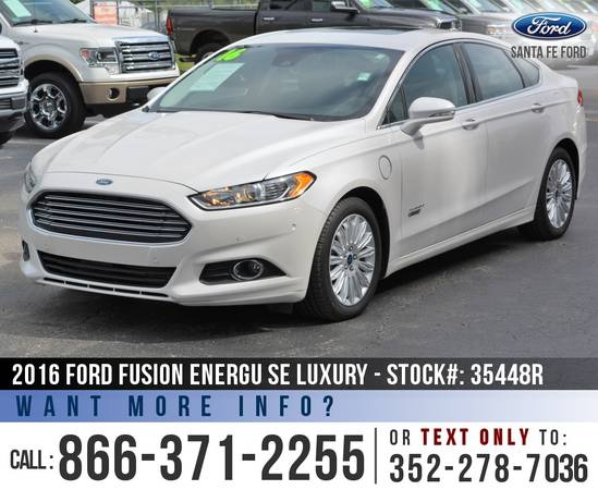 ‘16 Ford Fusion Energi SE Luxury *** SiriusXM, Sunroof, Leather *** for sale in Alachua, FL – photo 3