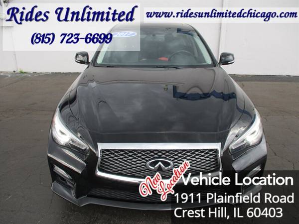 2017 Infiniti Q50 Red Sport 400 - - by dealer for sale in Crest Hill, IL – photo 8
