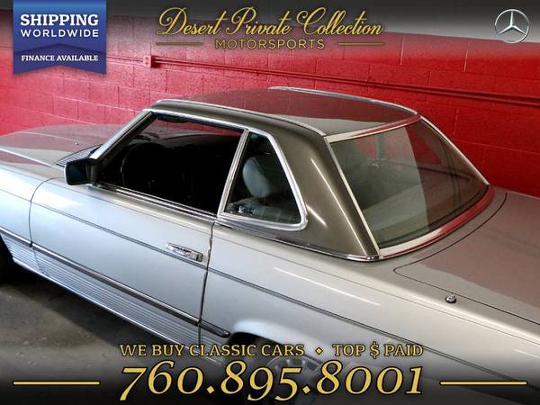 1983 Mercedes-Benz 380SL Low Miles for sale by Desert Private... for sale in Palm Desert, TX – photo 5