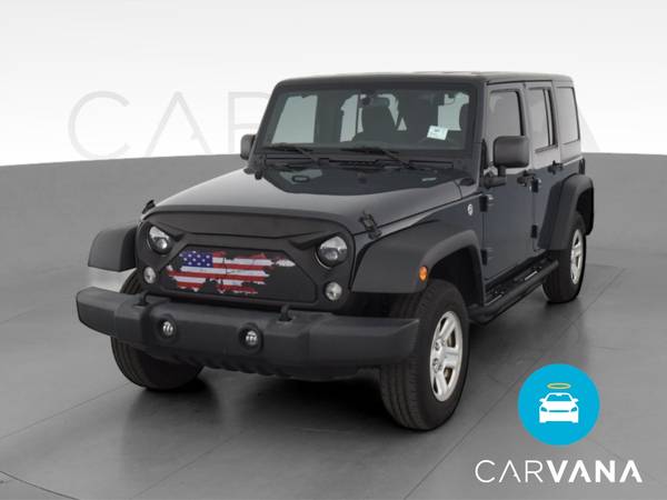 2017 Jeep Wrangler Unlimited Sport SUV 4D suv Gray - FINANCE ONLINE... for sale in Chicago, IL