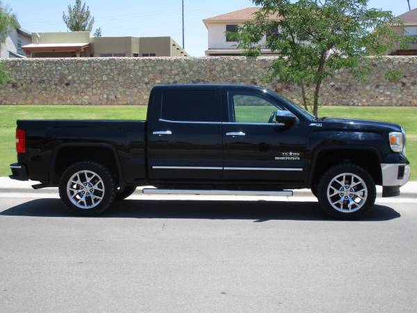 2014 GMC SIERRA Z71 V8 4X4 CREW CAB ONLY 85K MILES! BLACK ON BLACK for sale in El Paso, NM – photo 6