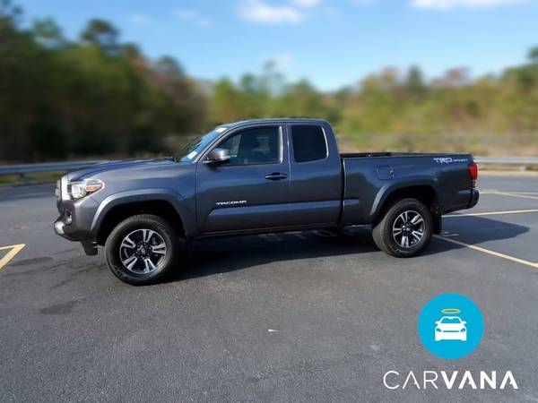 2017 Toyota Tacoma Access Cab TRD Sport Pickup 4D 6 ft pickup Gray -... for sale in Muncie, IN – photo 4