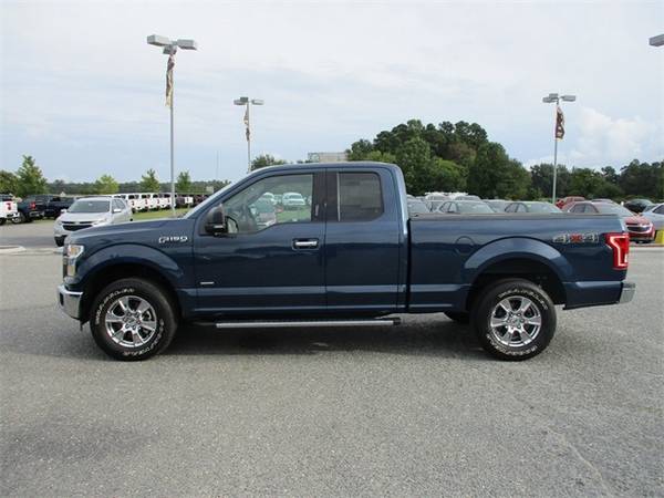 2016 Ford F150 XLT pickup Blue for sale in Swansboro, NC – photo 4