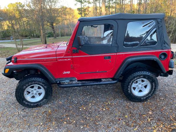 2000 Jeep Wrangler - cars & trucks - by owner - vehicle automotive... for sale in Haleyville, AL – photo 3