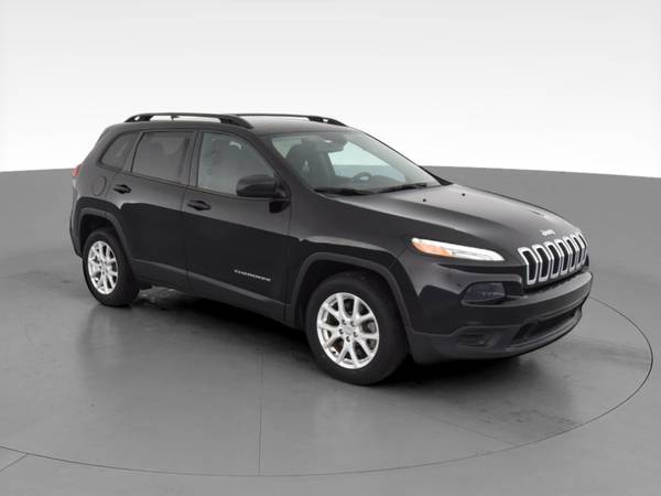 2017 Jeep Cherokee Sport SUV 4D suv Black - FINANCE ONLINE - cars &... for sale in NEWARK, NY – photo 15