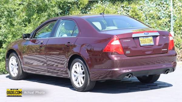 2011 Ford Fusion SEL sedan Red - - by dealer - vehicle for sale in San Jose, CA – photo 2
