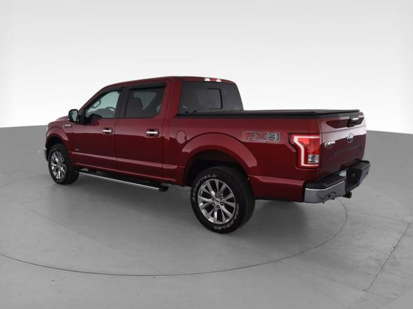 2017 Ford F150 SuperCrew Cab XLT Pickup 4D 5 1/2 ft pickup Red - -... for sale in Lansing, MI – photo 7