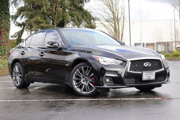 2018 Infiniti Q50 Red Sport 400 - - by dealer for sale in Fife, WA – photo 2