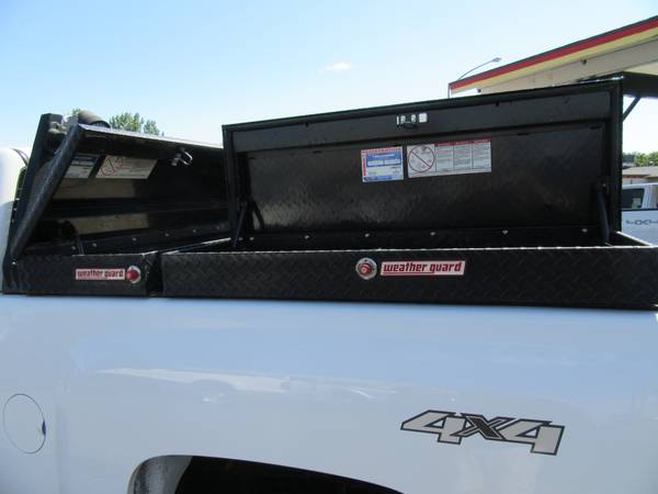 2011 Chevy Silverado 2500 4X4 6.0L Gas Weather Guard Tool Boxes... for sale in Billings, MT – photo 9
