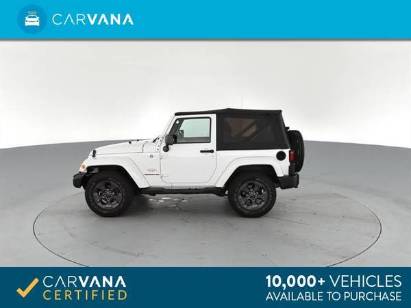 2013 Jeep Wrangler Sahara Sport Utility 2D suv White - FINANCE ONLINE for sale in East Berlin, CT – photo 7