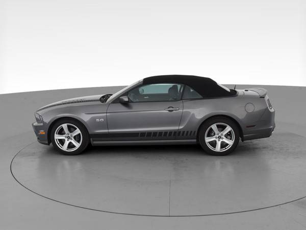 2014 Ford Mustang GT Premium Convertible 2D Convertible Gray -... for sale in Oak Park, IL – photo 5