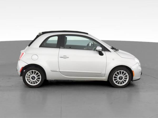 2012 FIAT 500 500C Lounge Convertible 2D Convertible Silver -... for sale in South Bend, IN – photo 13