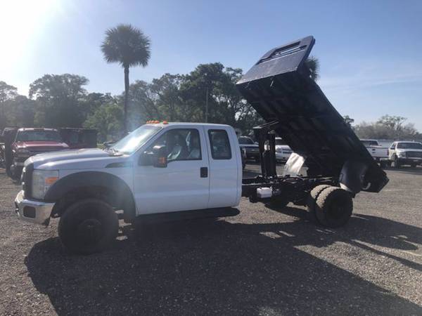 2015 Ford F-450 X-Cab Flatbed Dump 4X4 Delivery Anywhere - cars & for sale in Deland, FL – photo 6