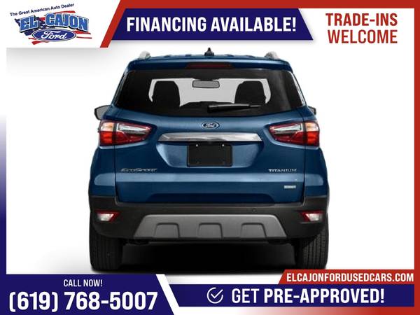2018 Ford EcoSport SE FOR ONLY 262/mo! - - by dealer for sale in Santee, CA – photo 5