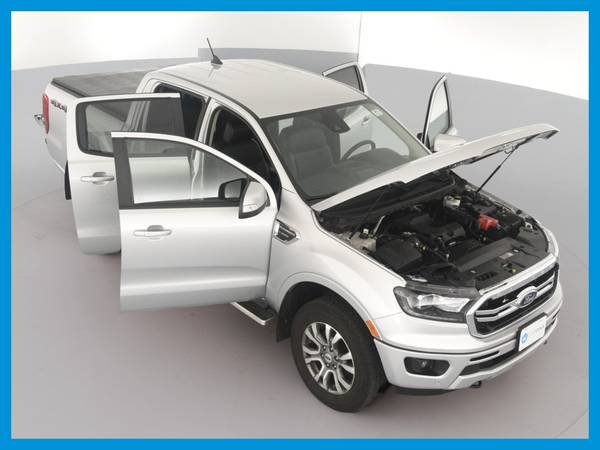 2019 Ford Ranger SuperCrew Lariat Pickup 4D 5 ft pickup Silver for sale in Manhattan Beach, CA – photo 21