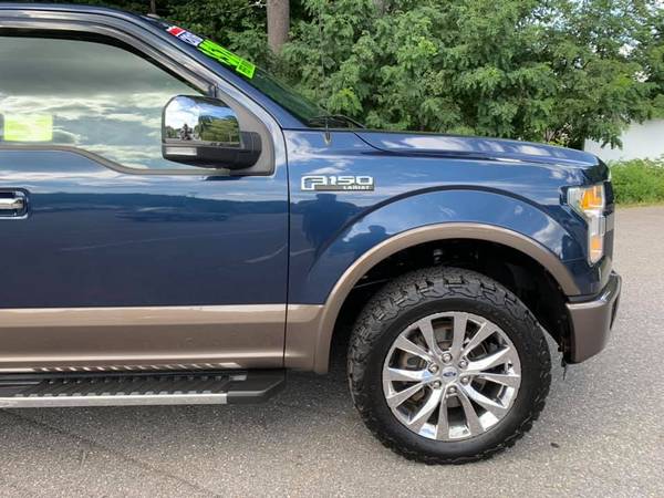 2016 Ford F-150 Lariat Crew Cab 4x4 - Loaded ! We Finance ! for sale in Tyngsboro, MA – photo 7