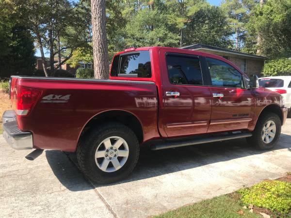 2006 Nissan Titan LE 4x4 Crew Cab. 174k miles. Loaded for sale in Blythewood, SC – photo 2