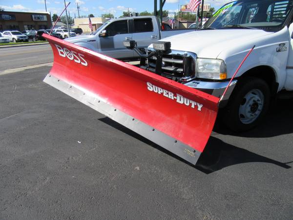 2003 Ford F-550 4X4 With New Boss 9' Straight Blade Plow!!! for sale in Billings, WY – photo 8