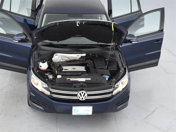 2014 VW Volkswagen Tiguan 2.0T S Sport Utility 4D suv Dk. Blue - for sale in Charleston, SC – photo 4