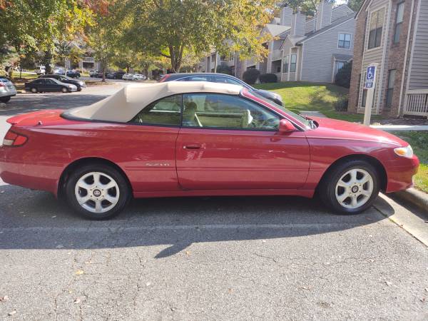 2001 Toyota Solara Convertible - cars & trucks - by owner - vehicle... for sale in Asheville, NC – photo 3
