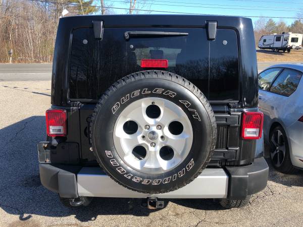 2015 Jeep Wrangler Sahara Unlimited - - by dealer for sale in Cape Porpoise, ME – photo 2