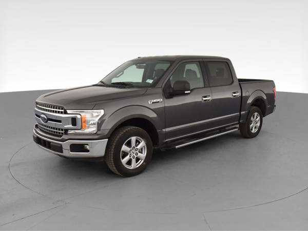 2018 Ford F150 SuperCrew Cab XLT Pickup 4D 6 1/2 ft pickup Gray - -... for sale in Covington, OH – photo 3