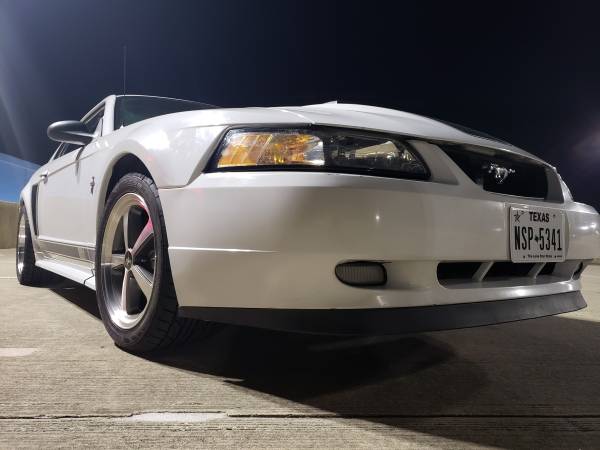 2003 Oxford White Mach 1 Mustang 32valve 4.6L - cars & trucks - by... for sale in Arlington, TX – photo 2