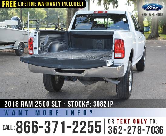 ‘18 Ram 2500 SLT 4WD *** Camera,Tinted Windows, SiriusXM *** for sale in Alachua, FL – photo 18