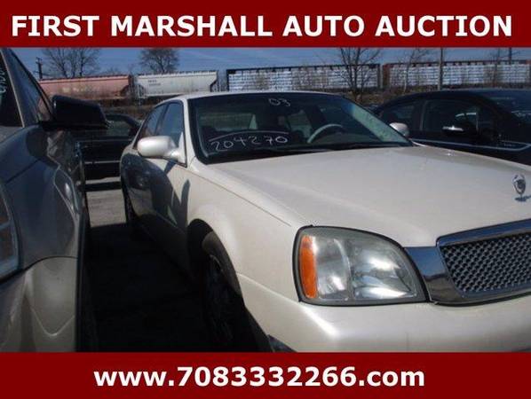 2003 Cadillac DeVille - Auction Pricing - - by dealer for sale in Harvey, WI – photo 2