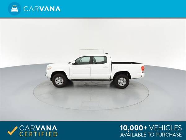 2017 Toyota Tacoma Double Cab SR Pickup 4D 5 ft pickup White - FINANCE for sale in Chicago, IL – photo 7