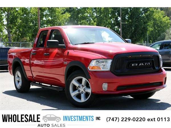 2014 Ram 1500 truck Express (Bright Red) for sale in Van Nuys, CA – photo 3